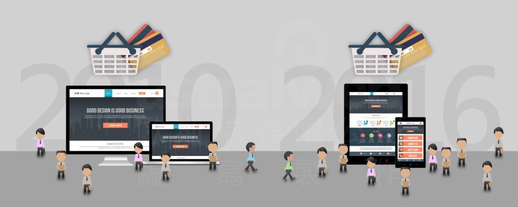 網站設計,購物網站,手機網頁